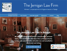 Tablet Screenshot of jernlaw.com